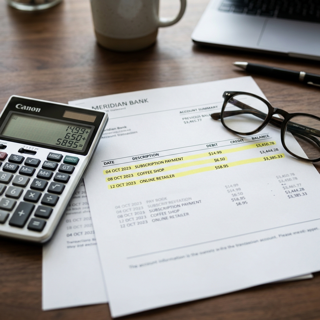 Understanding Transaction Editing in Bank Statements